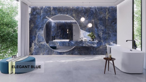 elegant blue for timeless design