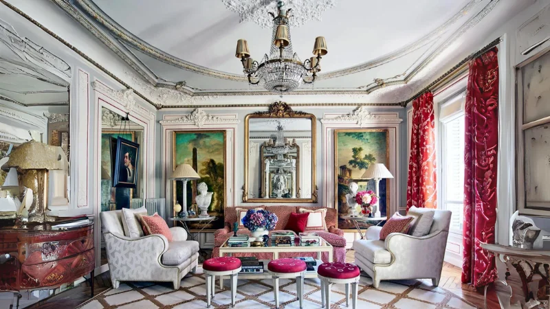 What are the features of classic European home decoration?