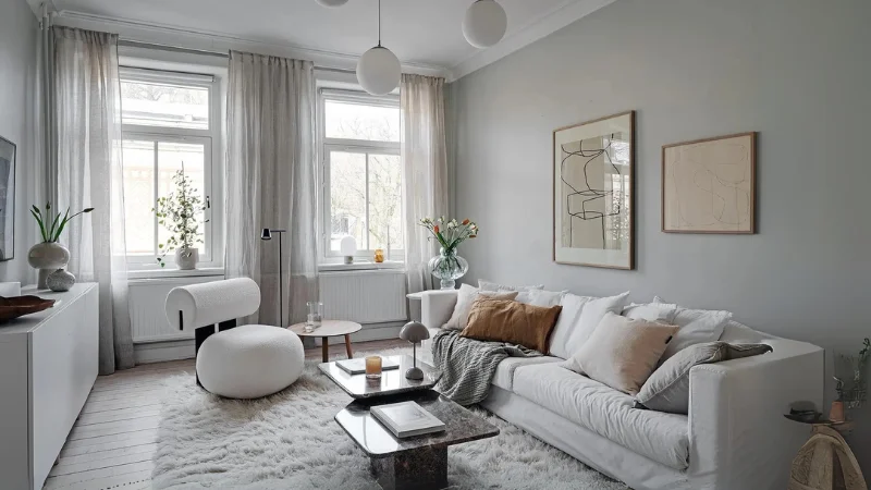 طوسی روشن برای خانه های کوچک